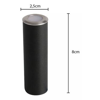 Imagem de Mini Embutido de Solo Led 0,5W 3000k Branco Quente IP67 Acl53