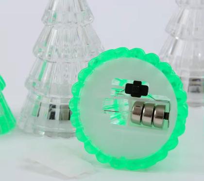 Imagem de Mini Enfeite Árvore Led De Natal Decoração De Mesa Acrílico