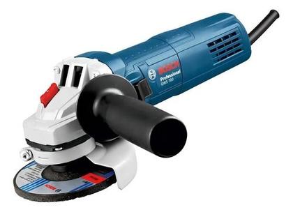 Imagem de Mini Esmerilhadeira Angular Bosch Professional Gws 700 Azul 710 w 127 V