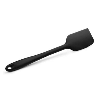 Imagem de Mini espátula de silicone preta 21cm