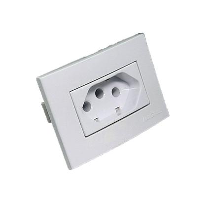 Imagem de Mini Espelho 1 Tomada 10A para Moveis Embutir