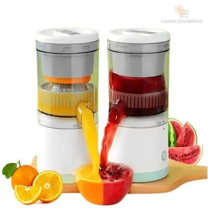 Mini Espremedor De Laranja E Frutas Portátil Sem Fio - A.R Variedades Mt Imagem de Mini Espremedor De Laranja E Frutas Portátil Sem Fio