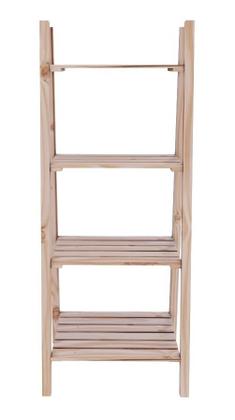Imagem de Mini estante rack para quarto Pinus dobravel