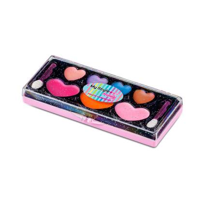 Imagem de Mini Estojo Maquiagem Infantil My Style Beauty Charmosa - BR1329