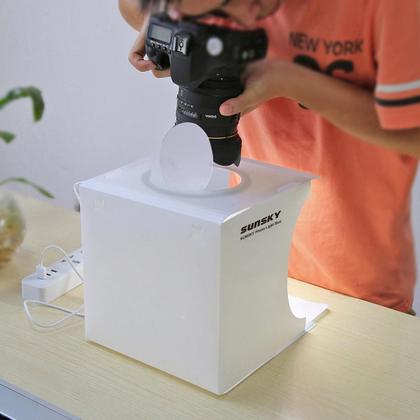 Imagem de Mini Estúdio Fotográfico Pop-Up Portátil Uso Profissional