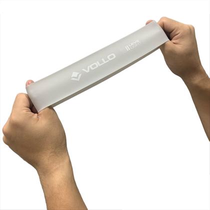 Imagem de Mini Faixa de Exercício Vollo VP1052 0,40mm Cinza Leve Claro