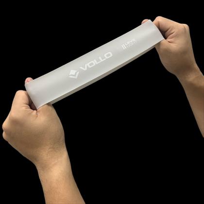 Imagem de Mini Faixa de Exercício Vollo VP1052 0,40mm Cinza Leve Claro