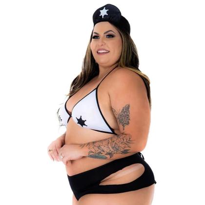 Imagem de Mini Fantasia Plus Size Xerife Pimenta Sexy