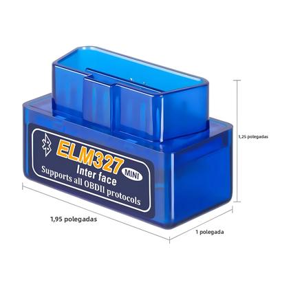 Imagem de Mini Ferramenta De Diagnóstico De Carro Bluetooth OBD2 Para Android Eml327 V2.1 Leitor De Código De
