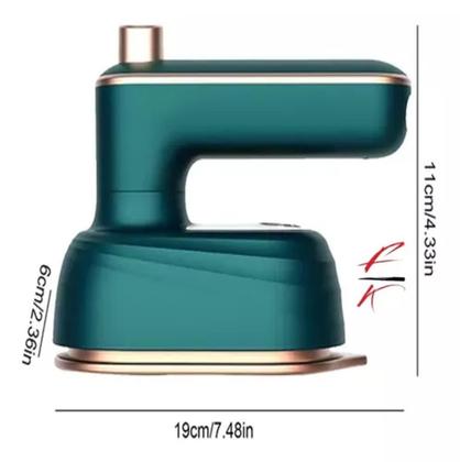 Imagem de Mini ferro de passar a vapor Vertical e horizontal ótimo para viagens cabe na mala - boruibst