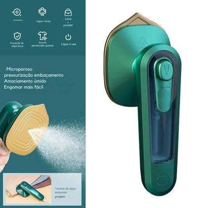 Imagem de Mini Ferro de Passar Roupa a Vapor Portátil Para Viagem Bivolt Ultra Vapor