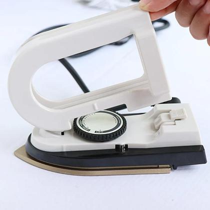 Imagem de Mini Ferro de Passar Roupa Portatil Blusa Bolsa Mala Viagem Gravata Camisa Compacto Potente Eficiente