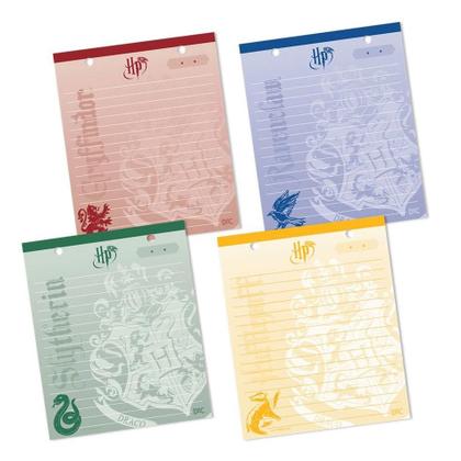 Imagem de Mini ficheiro vertical com 80 Folhas decoradas 90g  Harry Potter