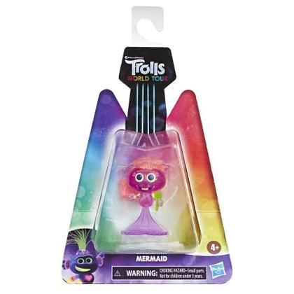 Imagem de Mini Figura Dreamworks Trolls World Tour Mermaid Hasbro