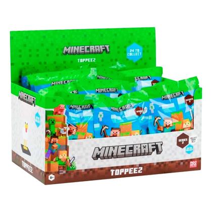 Imagem de Mini Figuras Minecraft Colecionáveis Boneco Surpresa Com Personagens Para Colecionar