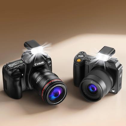 Imagem de Mini Flash Speedlite Universal S12L 5600K Câmeras Bateria