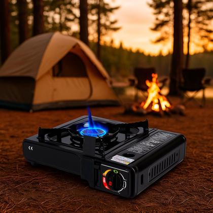 Imagem de Mini Fogão Forninho Forte Para Alimentos em Viagem