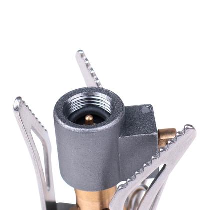 Imagem de Mini Fogareiro Compacto Nano Portátil Regulado Chama Camping