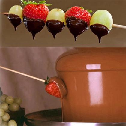 Imagem de Mini Fondue Fonte Cascata De Chocolate Aquecimento 110v