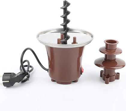 Imagem de Mini Fonte Cascata de Chocolate Derretimento com Aquecimento Maquina Chocolate Fondue