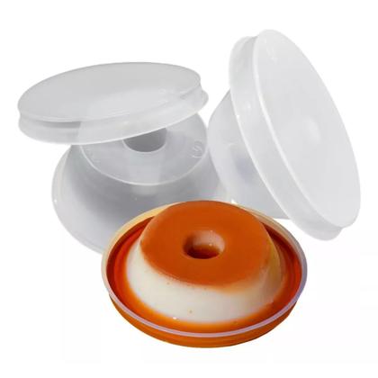 Imagem de Mini forma de pudim Forneável, 50 unid para 1 receita capacidade 150ml