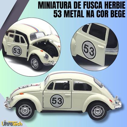 Imagem de Mini Fusca Colecionável de Metal com Fricção e Portas que Abrem Várias Cores ENVIO IMEDIATO