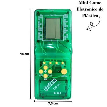 Imagem de Mini game eletrônico de plástico 132 em 1