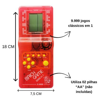 Imagem de Mini Game Portátil 9999 Jogos Em 1 Game Antigo Retrô