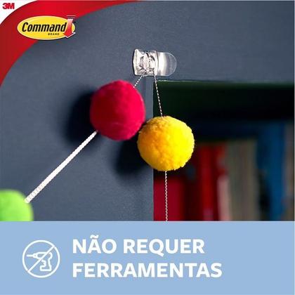 Imagem de Mini Gancho Organizador Command 20 Unidades 3M