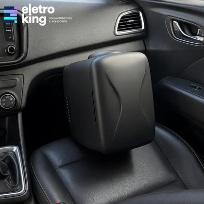 Imagem de Mini Geladeira Portátil Prime Aquece Refrigera 4,0L USB Tipo C 5V Cor Preta Para Carro