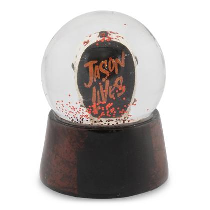 Imagem de Mini Globo de Neve Silver Buffalo Friday The 13th Jason 5cm