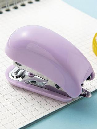 Imagem de Mini Grampeador 12 Folhas Fofo Com Grampos Oasis OIA8203