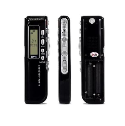 Imagem de Mini Gravador Digital Espião Grava Até 140 Hs Direto Portatil - Mini Gravador Espião
