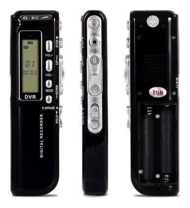 Imagem de Mini Gravador Voz Som Digital Espiao Espia - Micro Escuta
