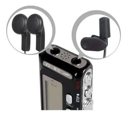 Imagem de Mini Gravador Voz Som Digital Espiao Espia - Micro Escuta