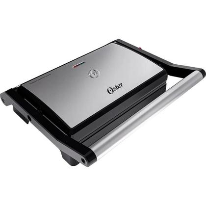 Imagem de Mini Grill Oster Elétrico 2 em 1 Inox OGRL230