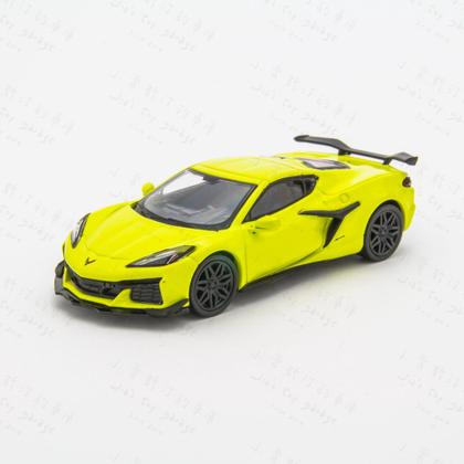 MINI GT 2023 シボレー・コルベット Z06 Mini GT Chevrolet Corvette Z06 2023 Accelerate Yellow 1/64