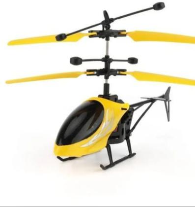 Imagem de Mini Helicóptero Sensor Infravermelho Recarregável