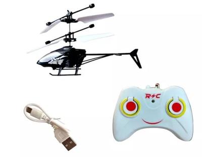 Imagem de Mini Helicóptero Sensor Infravermelho Recarregável Sortido