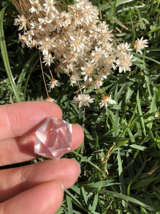 Imagem de MINI ICOSAEDRO CRISTAL - (1 a 2,5)cm