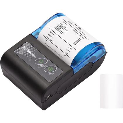 Imagem de Mini Impressora Portátil Bluetooth Térmica 58mm Android