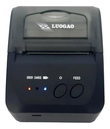 Imagem de Mini Impressora Térmica Via Bluetooth Portátil Cupom Sem F