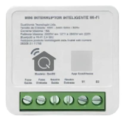Imagem de Mini Interruptor Inteligente Wi-fi Qualitronix