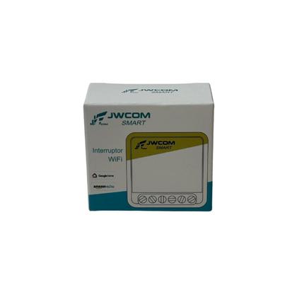 Imagem de Mini Interruptor Relé Wi-Fi Cortina Amazon Tuya Amarelo