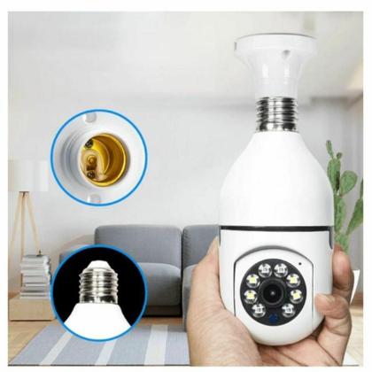 Imagem de Mini IP Câmera Wifi sem fio visão noturna microfone auto falante acesso remoto aplicativo