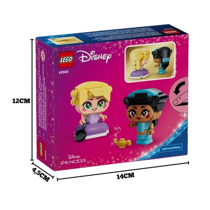 Imagem de Mini Jasmine e Rapunzel Disney Princesas 59 Peças 43303 Lego