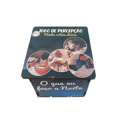 Imagem de Mini Jogo Percepção de Dia de Noite para Autistas com caixa