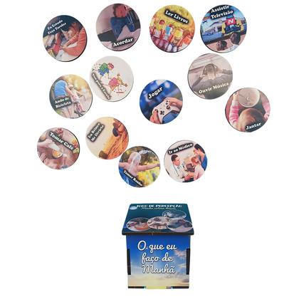 Imagem de Mini Jogo Percepção de Dia de Noite para Autistas com caixa