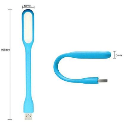 Imagem de Mini Lâmpada Usb Led Flexível Portátil Leitura Computador
