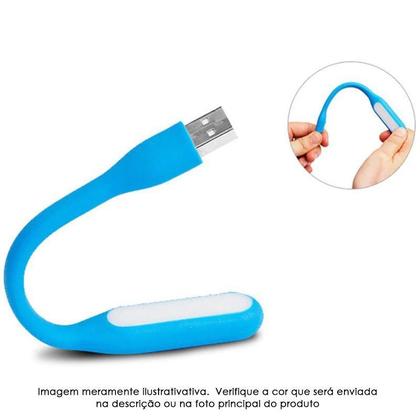 Imagem de Mini Lâmpada Usb Led Flexível Portátil Leitura Computador